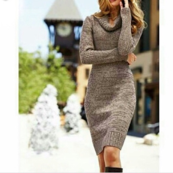 moda international sweater dress